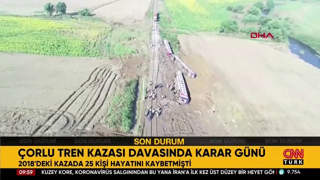Çorlu tren kazası davasında karar günü