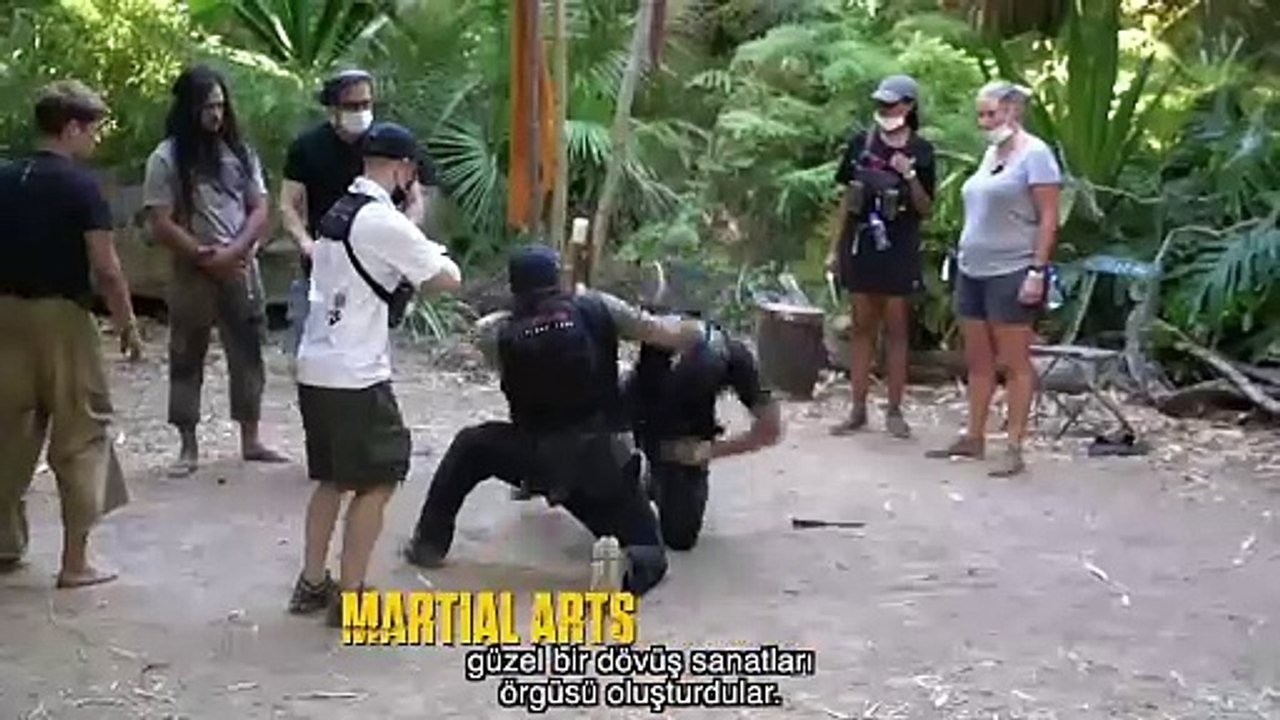 Boy Kills World kamera arkası - Dövüş Sanatları