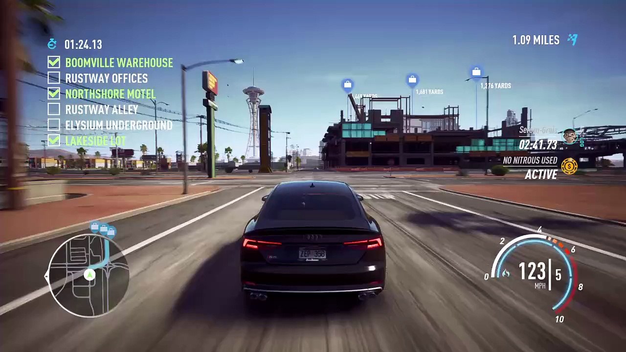 Need For Speed™ Payback (LV- 391 Audi S5 - Runner Gameplay)
