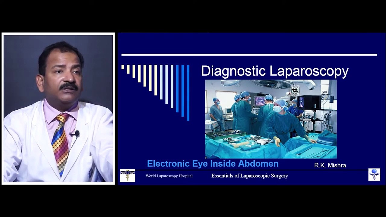 Diagnostic Laparoscopy Lecture by Dr R K Mishra