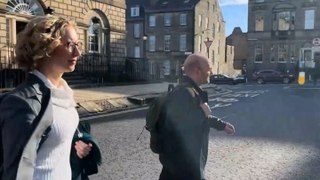Scottish Greens co-leaders leave Bute House as Humza Yousaf ends coalition deal