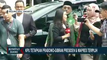 Hadiri Penetapan Presiden Terpilih di KPU, Anies-Muhaimin Tampak Akrab dengan Prabowo-Gibran