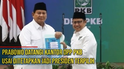 Prabowo Datangi PKB Usai Ditetapkan Presiden Terpilih Kita Ingin Terus Bekerjasama