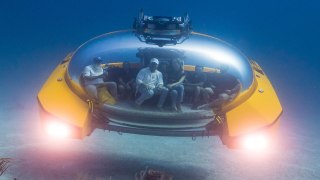 Incredible new submarine looks like UFO