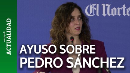 Reacción de Ayuso a la carta de Pedro Sánchez