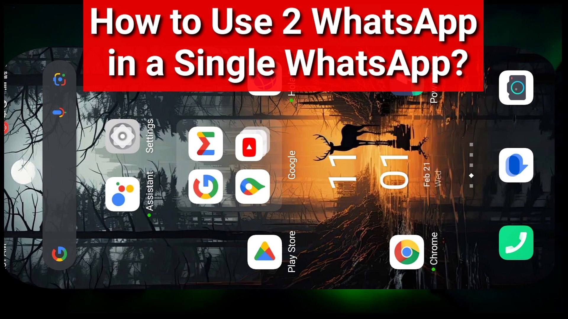 ⁣How to use multiple Whatsapp account on same WhatsApp?