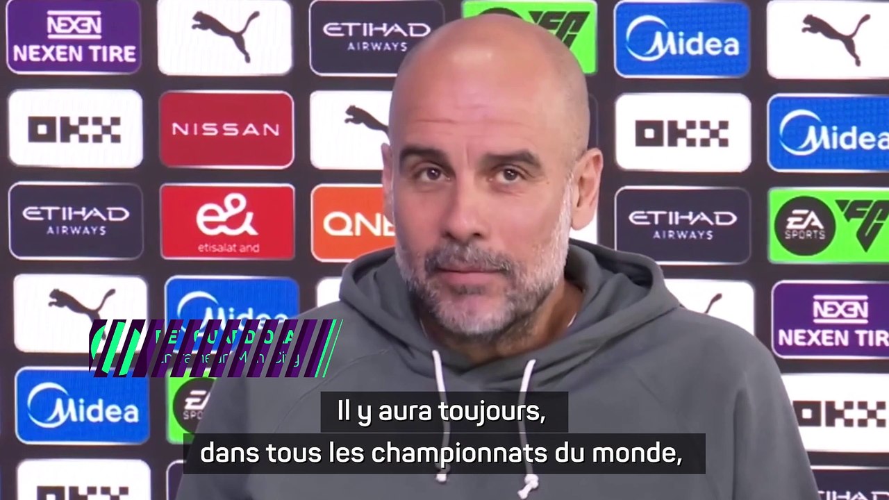 Guardiola : "Aucun doute sur les arbitres"