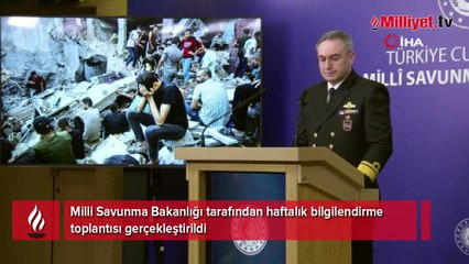 MSB tarafından haftalık bilgilendirme toplantısı gerçekleştirildi