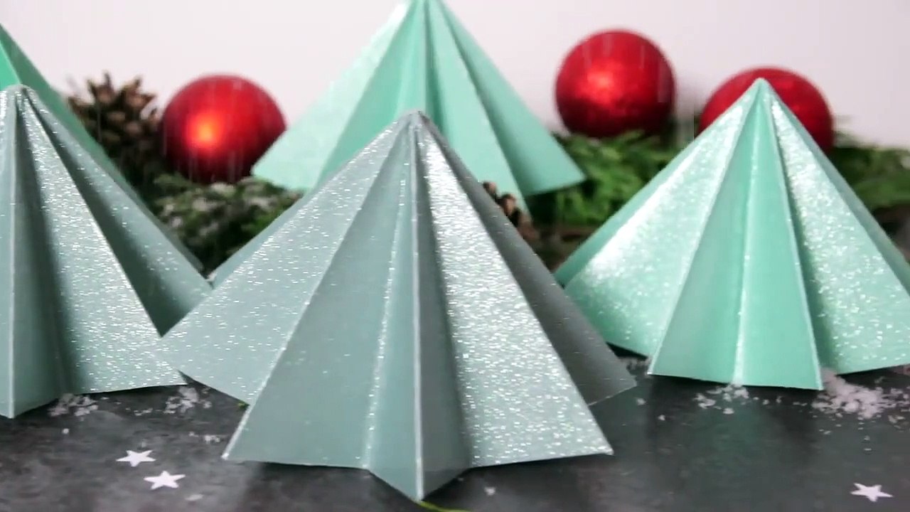 Sapin en origami