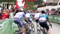 Cumhurbaşkanlığı Türkiye Bisiklet Turu'nun Bodrum-Kuşadası etabı başladı