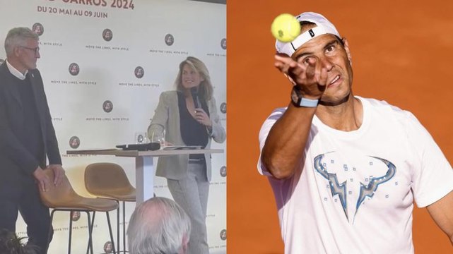 Tennis - Roland-Garros 2024 - Amélie Mauresmo : Rafael Nadal ne veut pas être l'ombre de lui-même