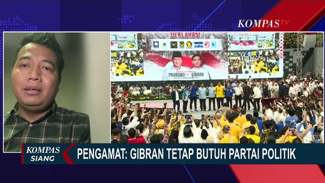 Pengamat Politik Sebut Wapres Terpilih, Gibran Rakabuming Raka Tetap Butuh Parpol!