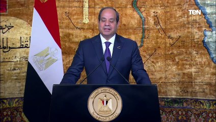 الرئيس السيسي: سيناء بقعة غالية من أرض مصر كانت دائما موضعا للاستهداف والعدوان