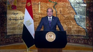 كلمة الرئيس السيسي بمناسبة الذكرى 42 لتحرير سيناء