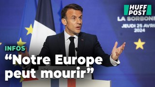 « Notre Europe peut mourir », l’alerte de Macron sur l’UE à la Sorbonne