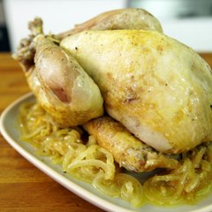 Pintade en cocotte carré