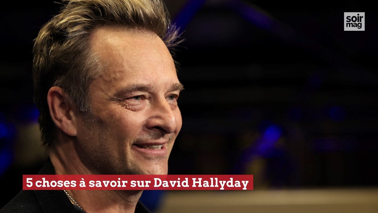 5 choses à savoir sur David Hallyday