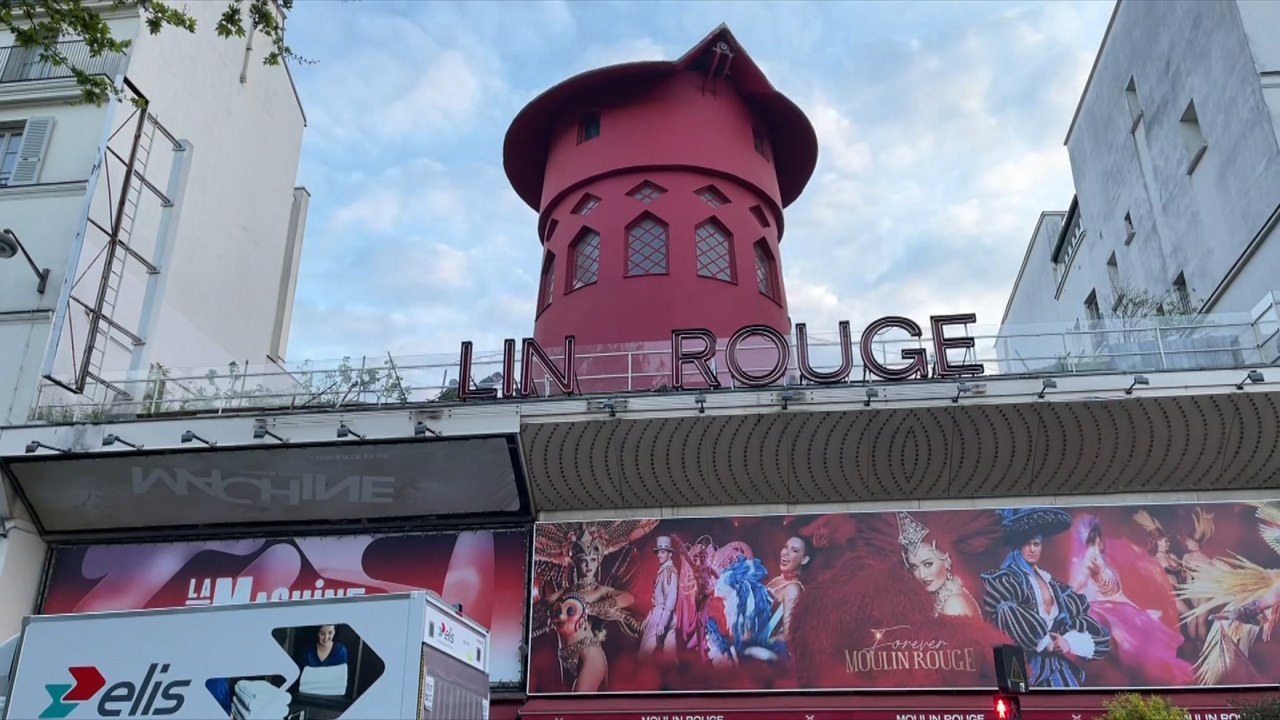 Les ailes du Moulin Rouge sont tombées cette nuit