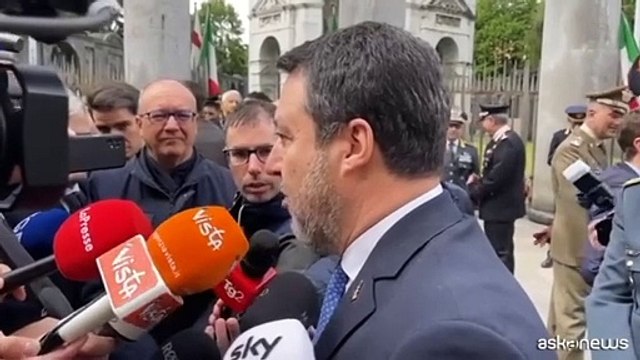 25 aprile, Salvini: violenze vergognose, sia festa unit?