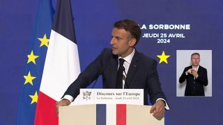 Emmanuel Macron défend la création d’un 