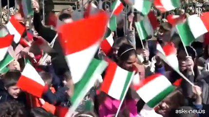 25 aprile, Mattarella a Civitella in Val di Chiana