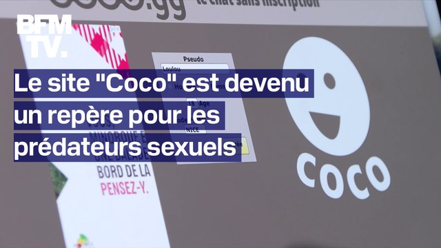 Le site Coco est devenu un repère pour les prédateurs sexuels