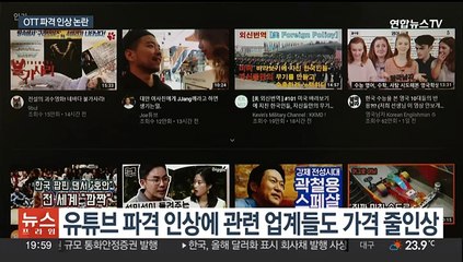 유튜브·넷플릭스만 보는데…가격 인상에 소비자 난감