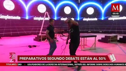 Estudios Churubusco se alista para el segundo debate presidencial