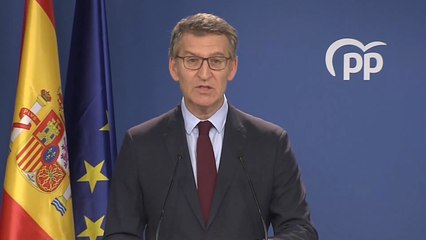 Feijóo sobre Sánchez: "Al final se hundirá y lo hará en solitario. Todavía puede prolongar su agonía"