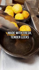 Spruce up your dinner plans with these zesty Leek Croquettes!