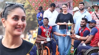Kareena Kapoor At The Wheel Chair Tournament In Khar