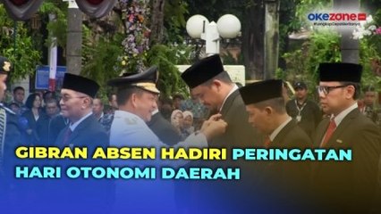 Mendagri Ungkap Alasan Gibran Absen Hadiri Peringatan Hari Otonomi Daerah