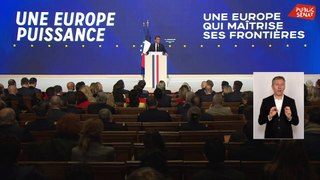 Le discours d'Emmanuel Macron sur l'Europe à la Sorbonne