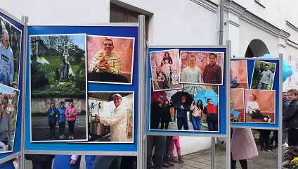 echodnia.eu Niebieski marsz w Sandomierzu