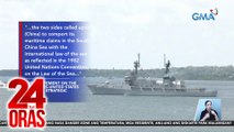 Muling nanawagan ang Pilipinas at Amerika sa China na sumunod sa international maritime law | 24 Oras