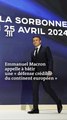 Emmanuel Macron plaide pour une « défense européenne crédible »