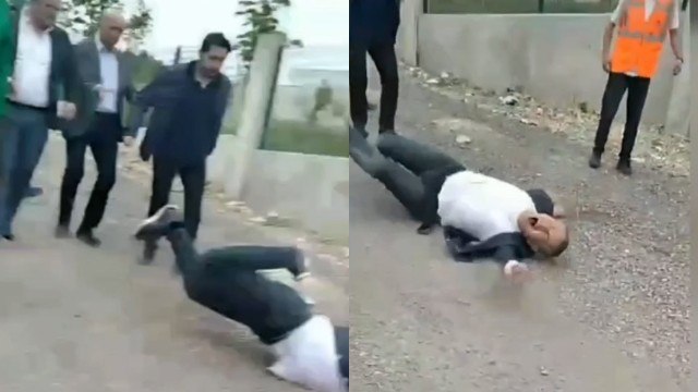 Kendini yere atan meclis üyesi, görevinden ve partisinden istifa etti