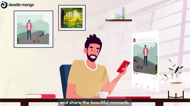 2D Animated Explainer Video _ Hungry Tripper _ Doodle Mango