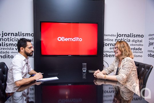 Pré-candidata pelo PT, Professora Beth visita OBemdito e fala sobre suas propostas para a prefeitura