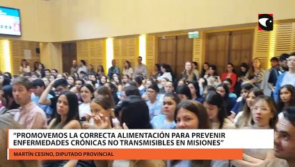 Promovemos la correcta alimentación para prevenir enfermedades crónicas no transmisibles en Misiones