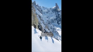 Ski en pente raide et changement climatique : le témoignage d'Aurélien Lardy