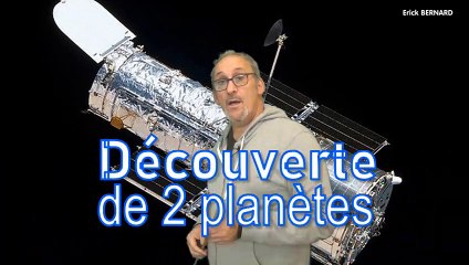 Découverte de 2 planètes aquatiques