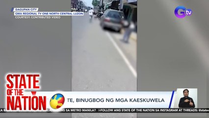 Estudyante, binugbog ng mga kaeskuwela | SONA