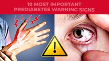 10 Most Important Warning Signs of PREDIABETES You Should Know!