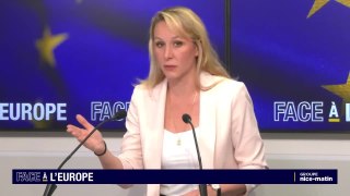 Marion Maréchal parle de sa conception de l'Europe