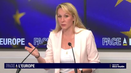 Marion Maréchal parle de sa conception de l'Europe