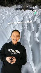 Les dents de la neige, un phénomène naturel extraordinaire qui peut se former sous des conditions météo précises. @virginiehilssone t’explique tout !