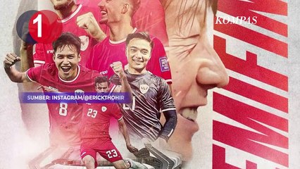 [TOP 3 NEWS] Indonesia ke Semifinal Piala Asia U-23 hingga Jokowi Bertemu Menlu Singapura