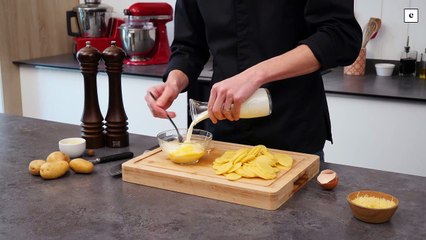 Gratin de pomme de terre au four