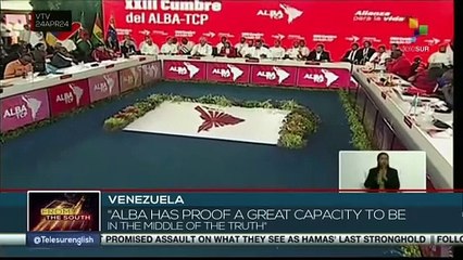 FTS 8:30 25-04: Venezuela: ALBA-TCP member’s states issue joint declaration